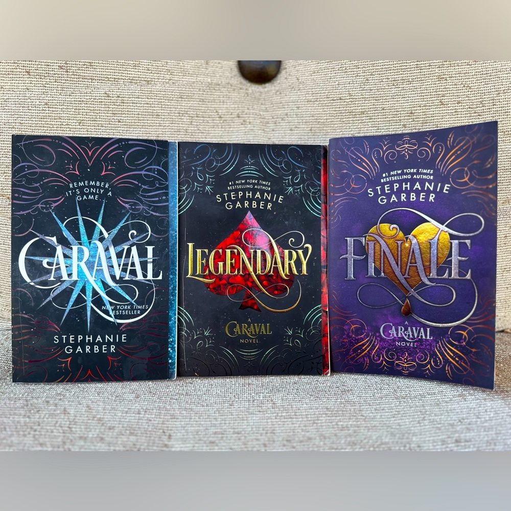 Caravel Series by Stephanie Garber. AMAZING SERIES!!  Great read! 📚📚